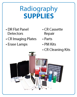 xray supply, flat panel detectors, imaging plates, x ray film, x ray parts and cassette repair.