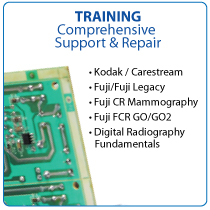 radiographic repair and support training