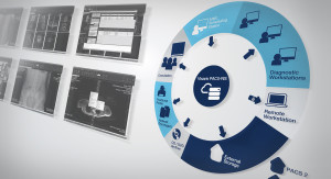 360 PACS, RIS radiography work station
