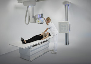 automated overhead x-ray system